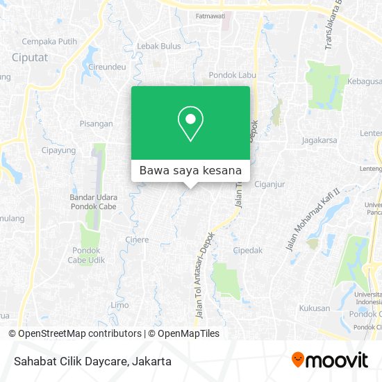 Peta Sahabat Cilik Daycare