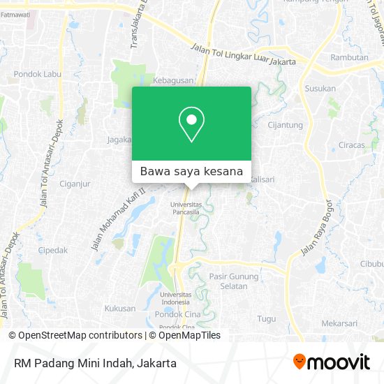 Peta RM Padang Mini Indah