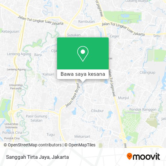 Peta Sanggah Tirta Jaya