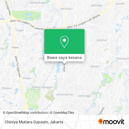 Peta Chintya Mutiara Gypsum