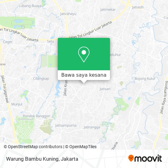 Peta Warung Bambu Kuning