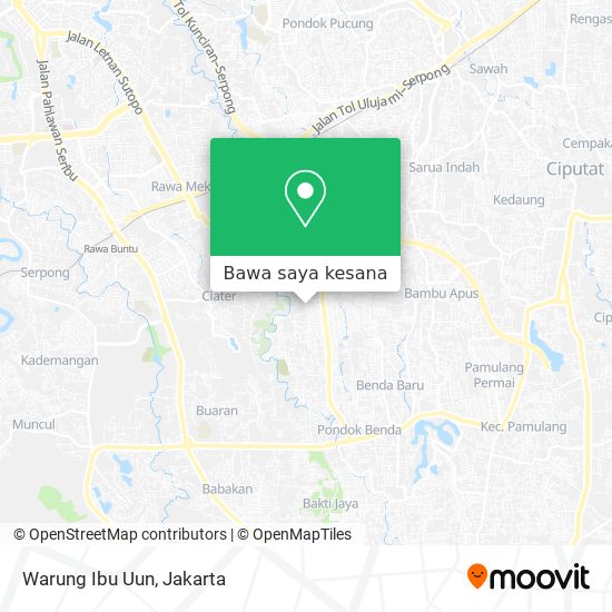 Peta Warung Ibu Uun