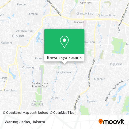 Peta Warung Jadas