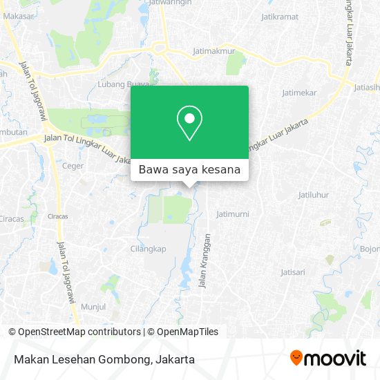 Peta Makan Lesehan Gombong