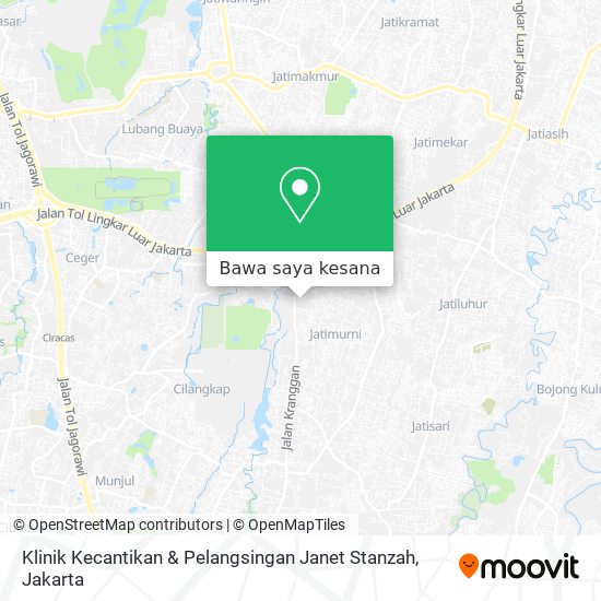 Peta Klinik Kecantikan & Pelangsingan Janet Stanzah