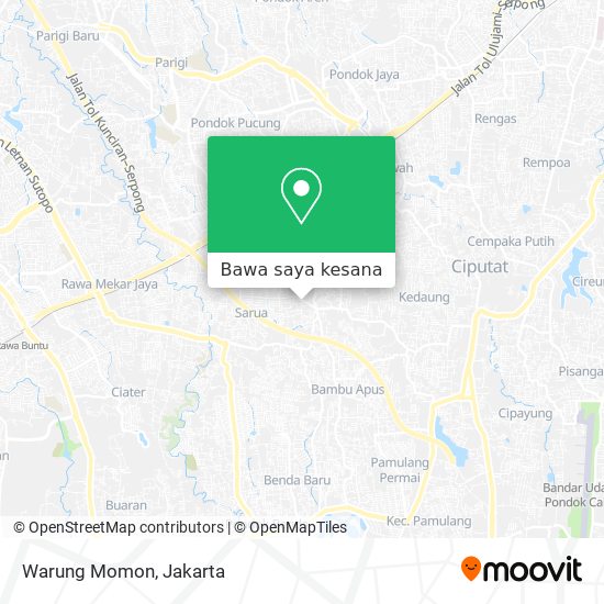 Peta Warung Momon