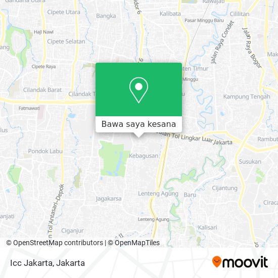 Peta Icc Jakarta