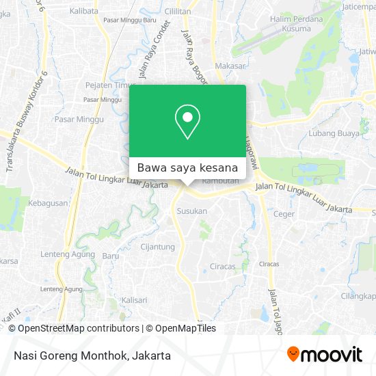 Peta Nasi Goreng Monthok