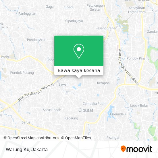 Peta Warung Ku