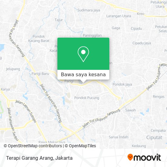 Peta Terapi Garang Arang