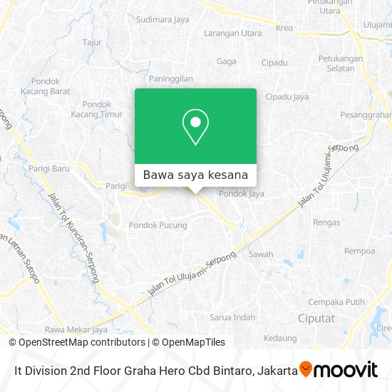 Peta It Division 2nd Floor Graha Hero Cbd Bintaro