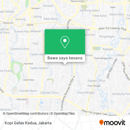 Peta Kopi Gelas Kedua