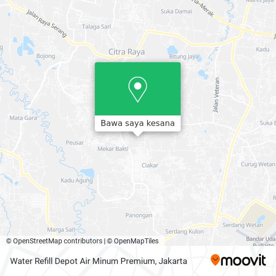 Peta Water Refill Depot Air Minum Premium