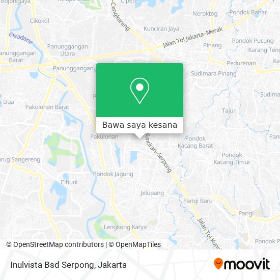 Peta Inulvista Bsd Serpong