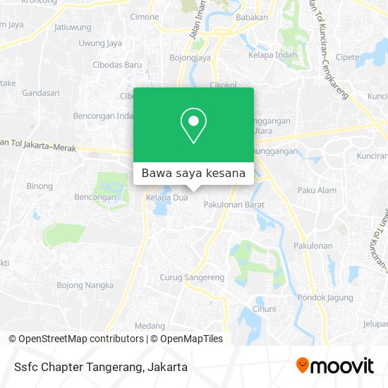 Peta Ssfc Chapter Tangerang