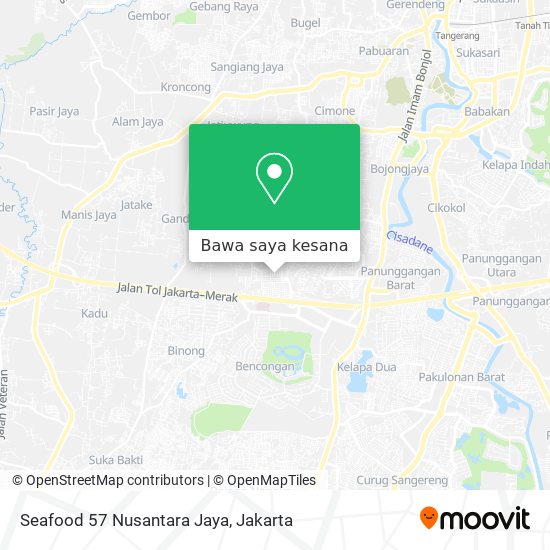 Peta Seafood 57 Nusantara Jaya