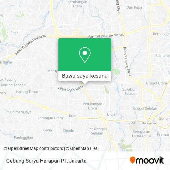 Peta Gebang Surya Harapan PT