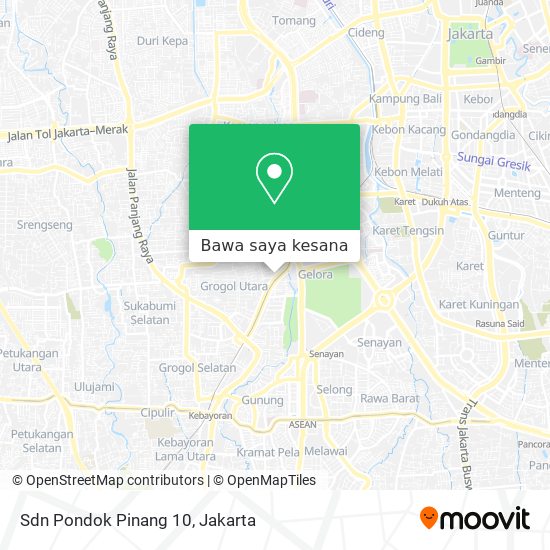 Peta Sdn Pondok Pinang 10