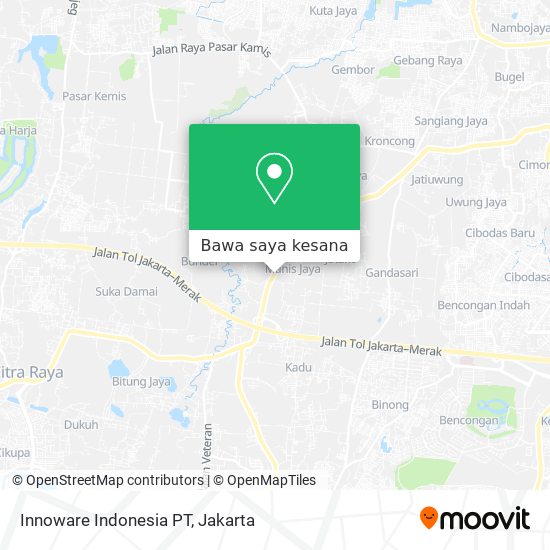 Peta Innoware Indonesia PT