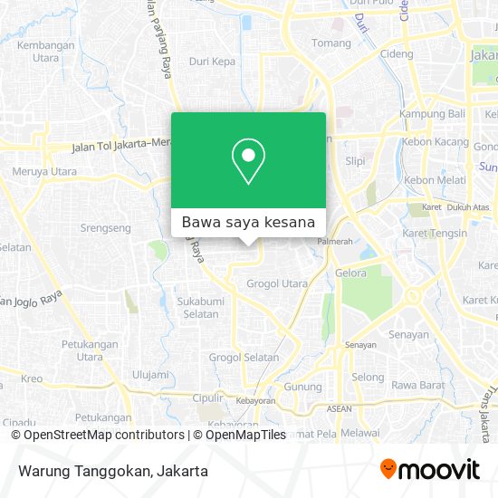 Peta Warung Tanggokan