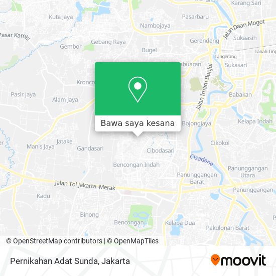 Peta Pernikahan Adat Sunda