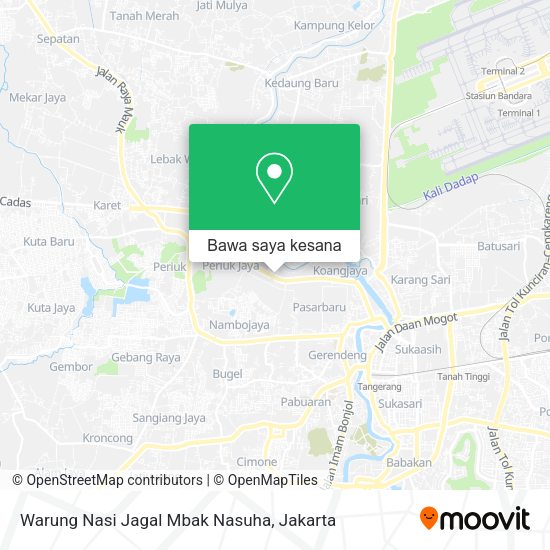 Peta Warung Nasi Jagal Mbak Nasuha
