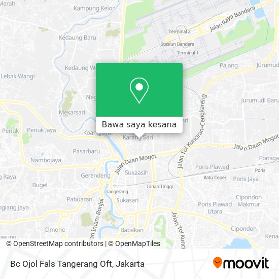 Peta Bc Ojol Fals Tangerang Oft