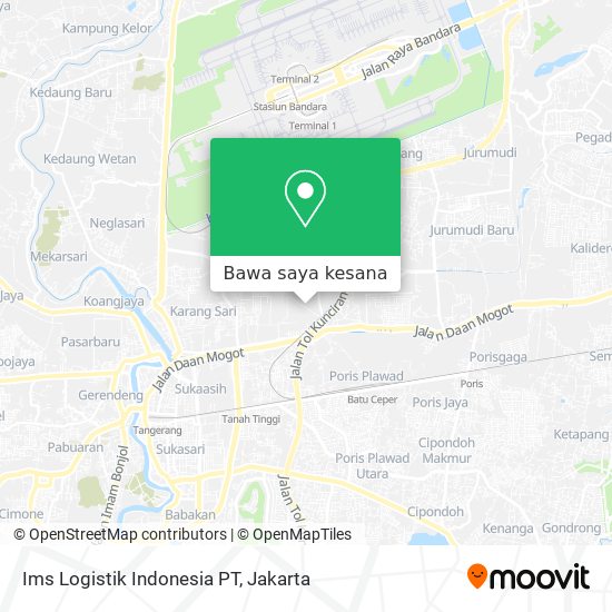 Peta Ims Logistik Indonesia PT