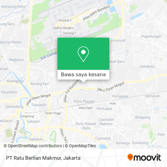 Peta PT Ratu Berlian Makmur