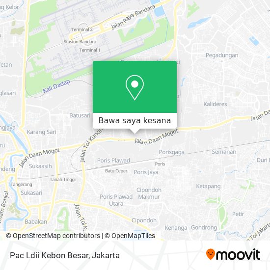 Peta Pac Ldii Kebon Besar