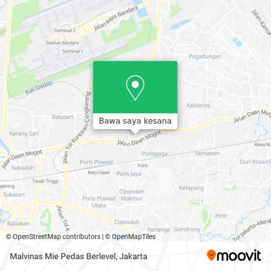 Peta Malvinas Mie Pedas Berlevel