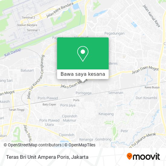 Peta Teras Bri Unit Ampera Poris