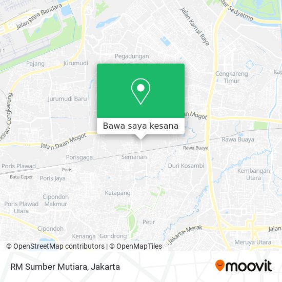 Peta RM Sumber Mutiara