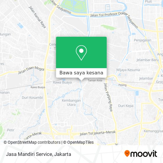 Peta Jasa Mandiri Service