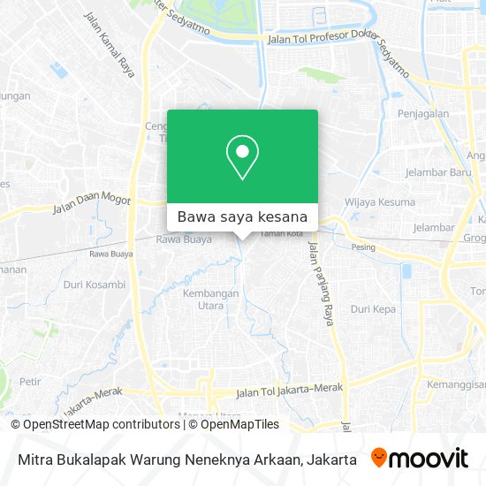 Peta Mitra Bukalapak Warung Neneknya Arkaan