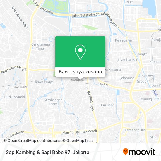 Peta Sop Kambing & Sapi Babe 97
