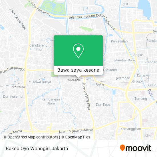 Peta Bakso Oyo Wonogiri