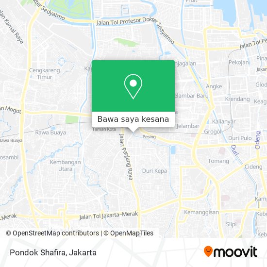 Peta Pondok Shafira