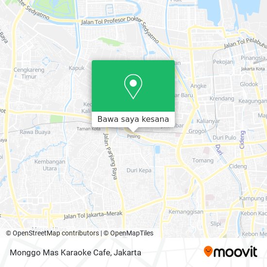 Peta Monggo Mas Karaoke Cafe