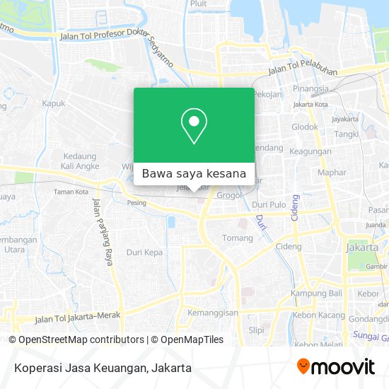 Peta Koperasi Jasa Keuangan