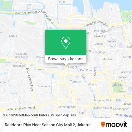 Peta Reddoorz Plus Near Season City Mall 2