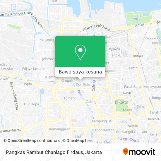 Peta Pangkas Rambut Chaniago Firdaus