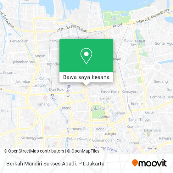 Peta Berkah Mandiri Sukses Abadi. PT