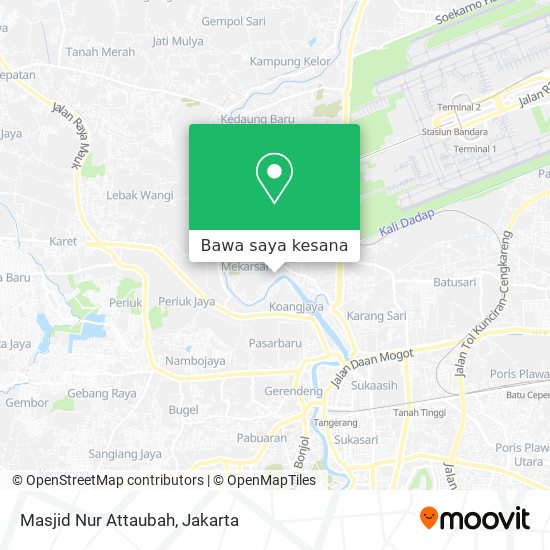 Peta Masjid Nur Attaubah