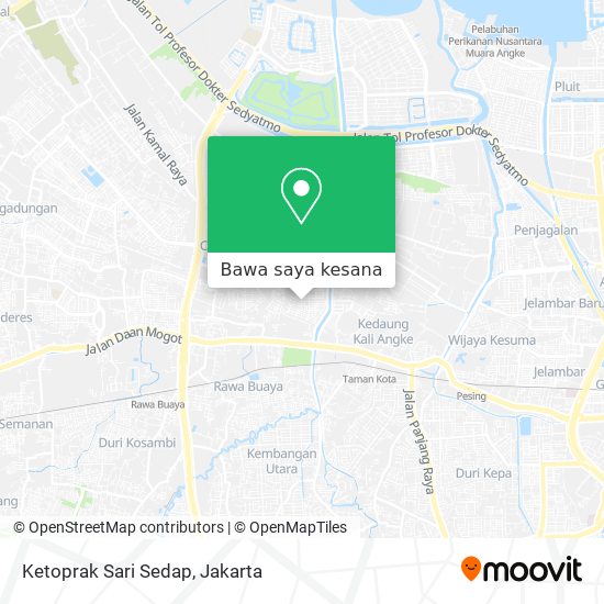 Peta Ketoprak Sari Sedap