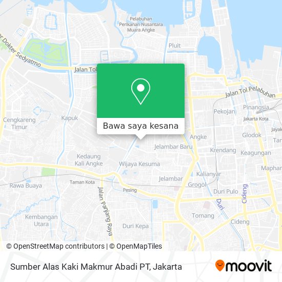 Peta Sumber Alas Kaki Makmur Abadi PT