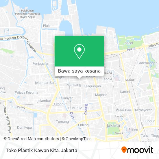 Peta Toko Plastik Kawan Kita