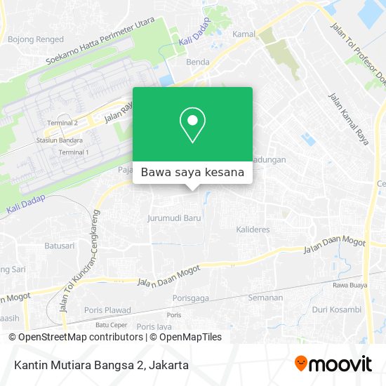 Peta Kantin Mutiara Bangsa 2