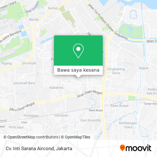Peta Cv. Inti Sarana Aircond