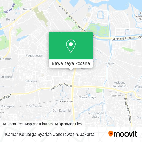 Peta Kamar Keluarga Syariah Cendrawasih